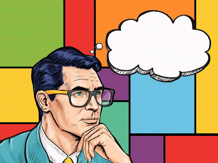 man thinking