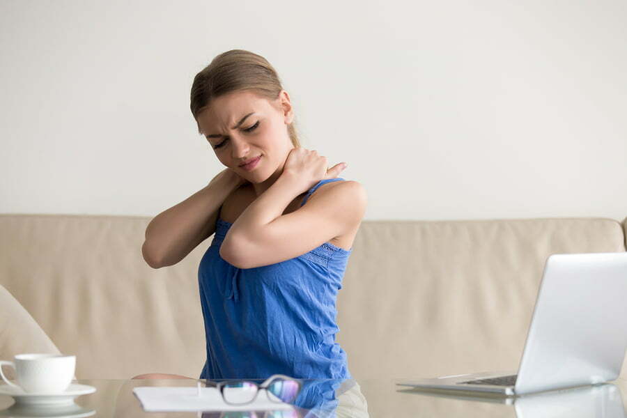 stressed out woman